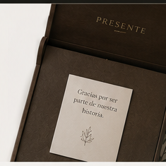 Tarjeta personalizada Gracias por ser parte de nuestra historia